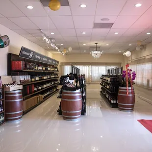 a wine shop