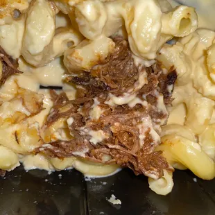 World&apos;s saddest version of short rib Mac &amp; Cheese