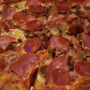 Loaded Meat Pizza