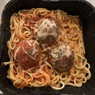 Spaghetti and Meatballs
