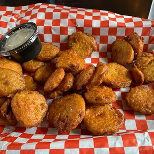Fried Pickles (OMG sooo good)