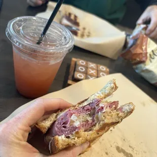 Rueben &amp; Strawberry Lemonade