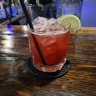 Winter Paloma cocktail