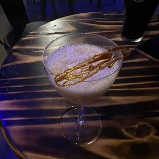 Crème brûlée martini!