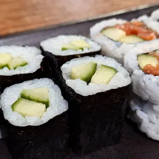 sushi and sashimi, sashimi, sushi, food