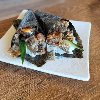 Salmon Skin Hand Roll