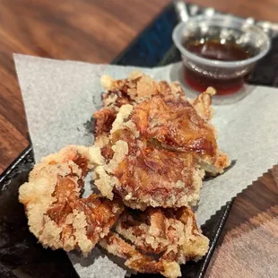 Appetizer: Soft shell crab