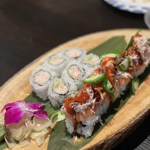California rolls and hot mama