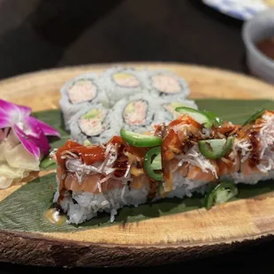California rolls and hot mama