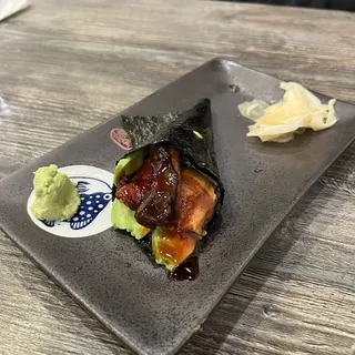 Unagi Avocado Hand Roll