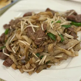 Beef Chow Fun.