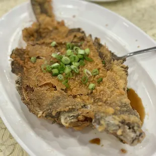 Crispy Pan-Fried Flounder.