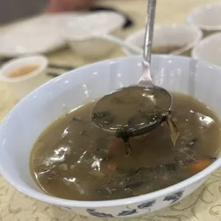 Complimentary Soup for Lunch.