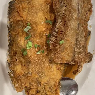 Crispy Pan Fried Flounder