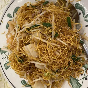 Seafood Chow Mein