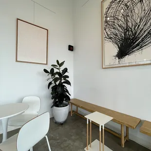 Cozy cafe corner