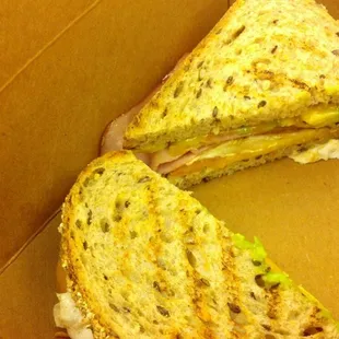 Newport panini pardon my crappy camera. It's not that yellow.