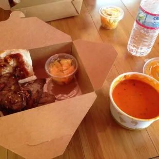 Tritipsandwich! Tomato basil!