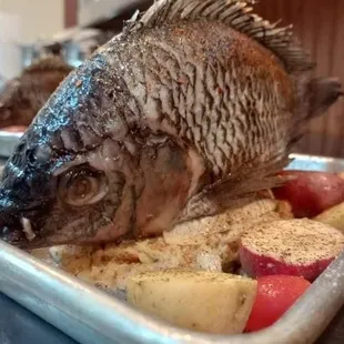 What a way to serve fish EPIC!
