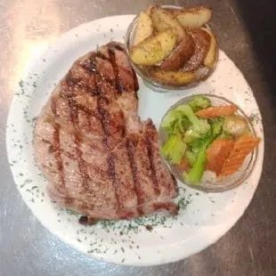 More steak