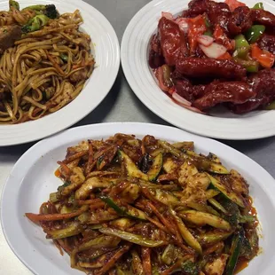 LoMein, Sweet&amp;Sour chicken, Mongolian Beef