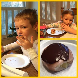 Still warm and hand dipped!