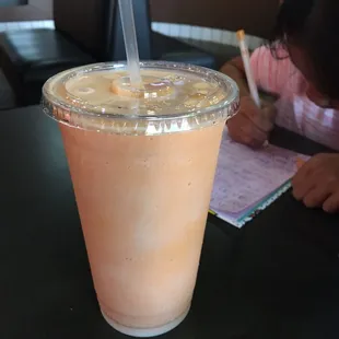 Thaimex (Thai tea plus horchata) smoothie - another must try