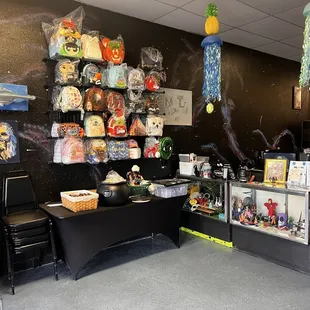 interior, sushi and sashimi