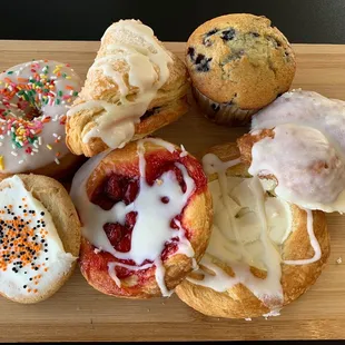 Made in house pastries