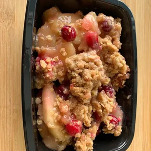 Cranberry Apple Crisp