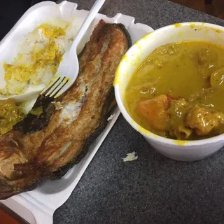 FRIED BANGUS (MILKFISH) 1/2 SIZE