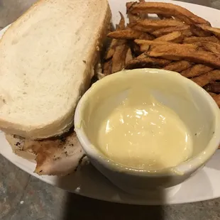 Hot  Turkey.  They don&apos;t even fill the bowl