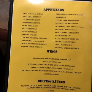 Menu #2