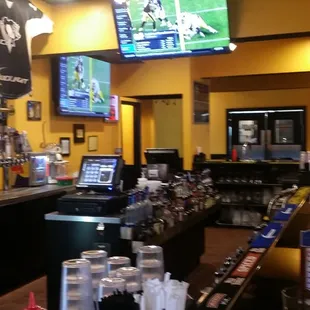 sushi and sashimi, interior