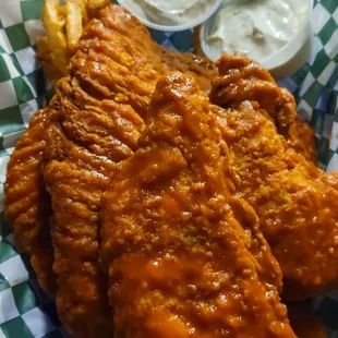 Buffalo Chicken Tender Basket