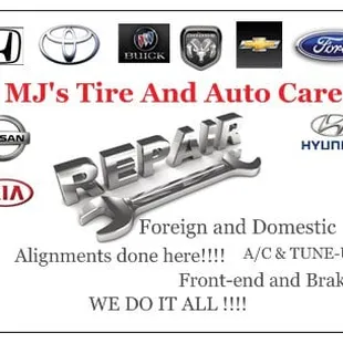 Mj's Tire And Auto Care