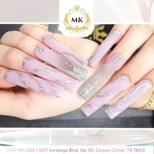 Beautiful nails can light up your look and your day. Make them count! 
    !