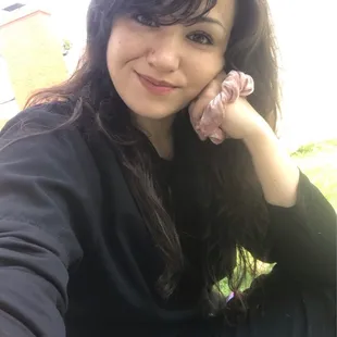 Before and after haircut!