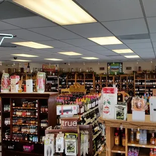 Huge Variety of Wine