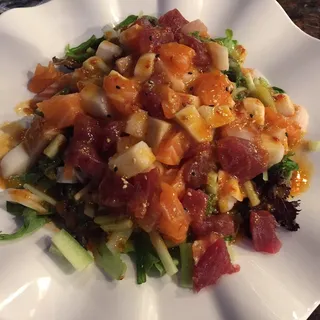 Hawaiian Poke Salad Plate