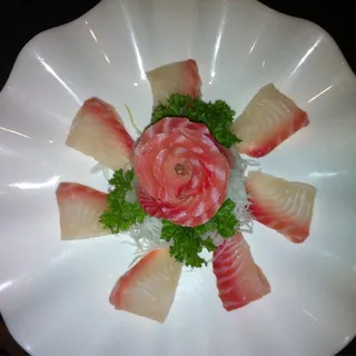 6 Piece Red Snapper Sashimi
