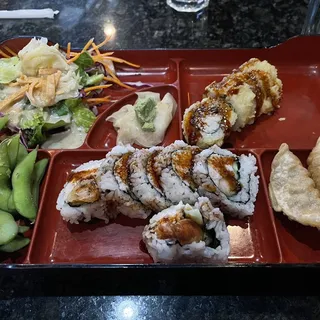 Fried Roll Bento Box Lunch