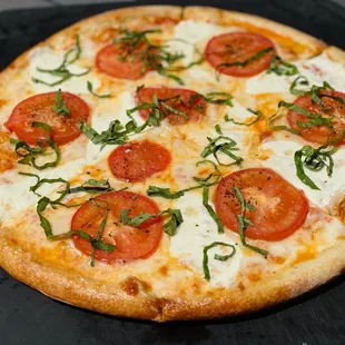 Classic margherita pizza