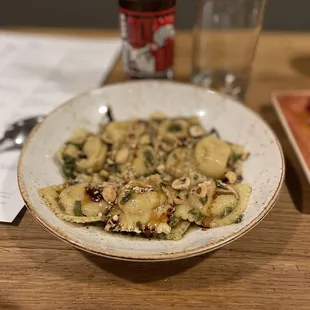 Butternut squash ravioli