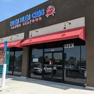 Storefront. They recently put up the sign, so I'm not sure when they plan to open