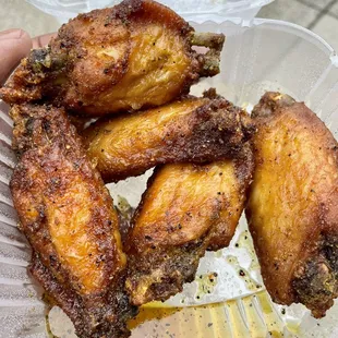 Lemon pepper wings