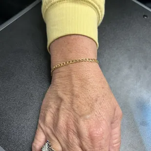 Gold filled luxe forever bling