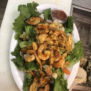 Bowl de shrimp
