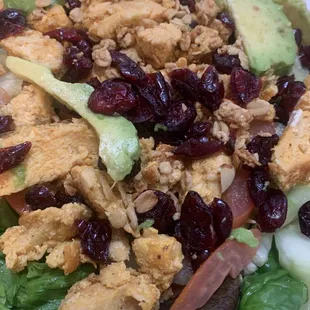 Love this chicken salad! Chicken had lots of flavor, hardly needed any dressing.