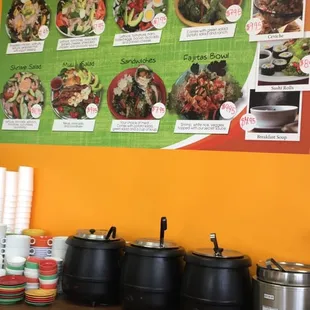 I love that they have pictures of the menu items. I wanted to order everything!